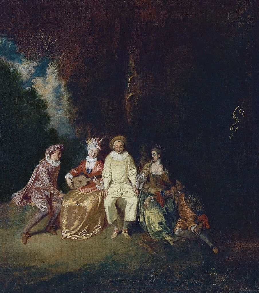 Quartetto con Pierrot - Museo Thyssen, Bornemisza, Madrid